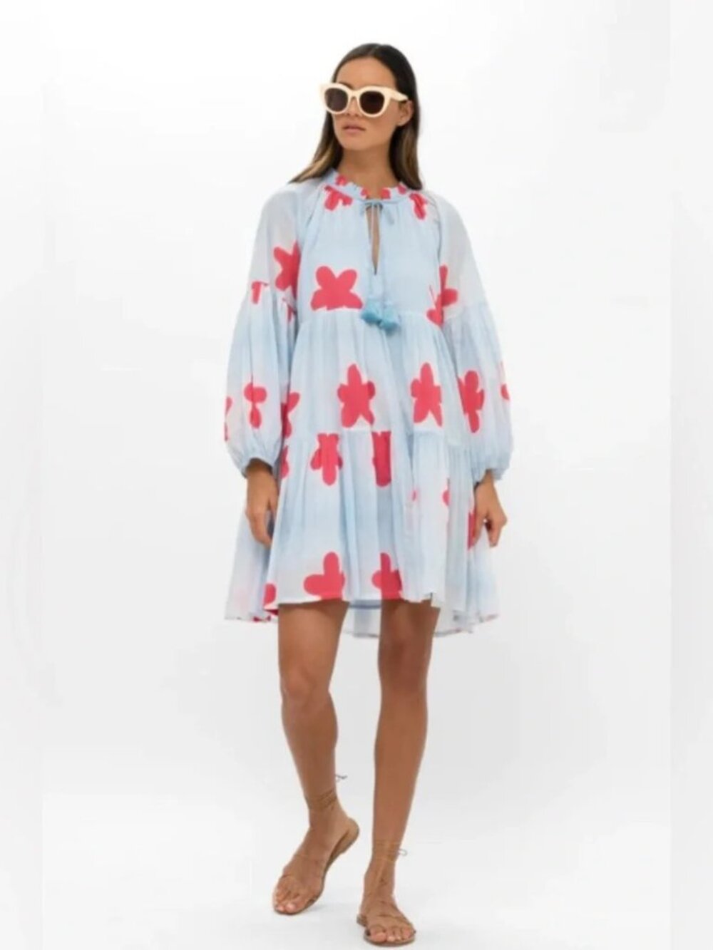 NWT Oliphant Balloon Sleeve Dress- Size XS
